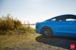Ford Mustang GT on Vossen Wheels (CVT) 2018 года
